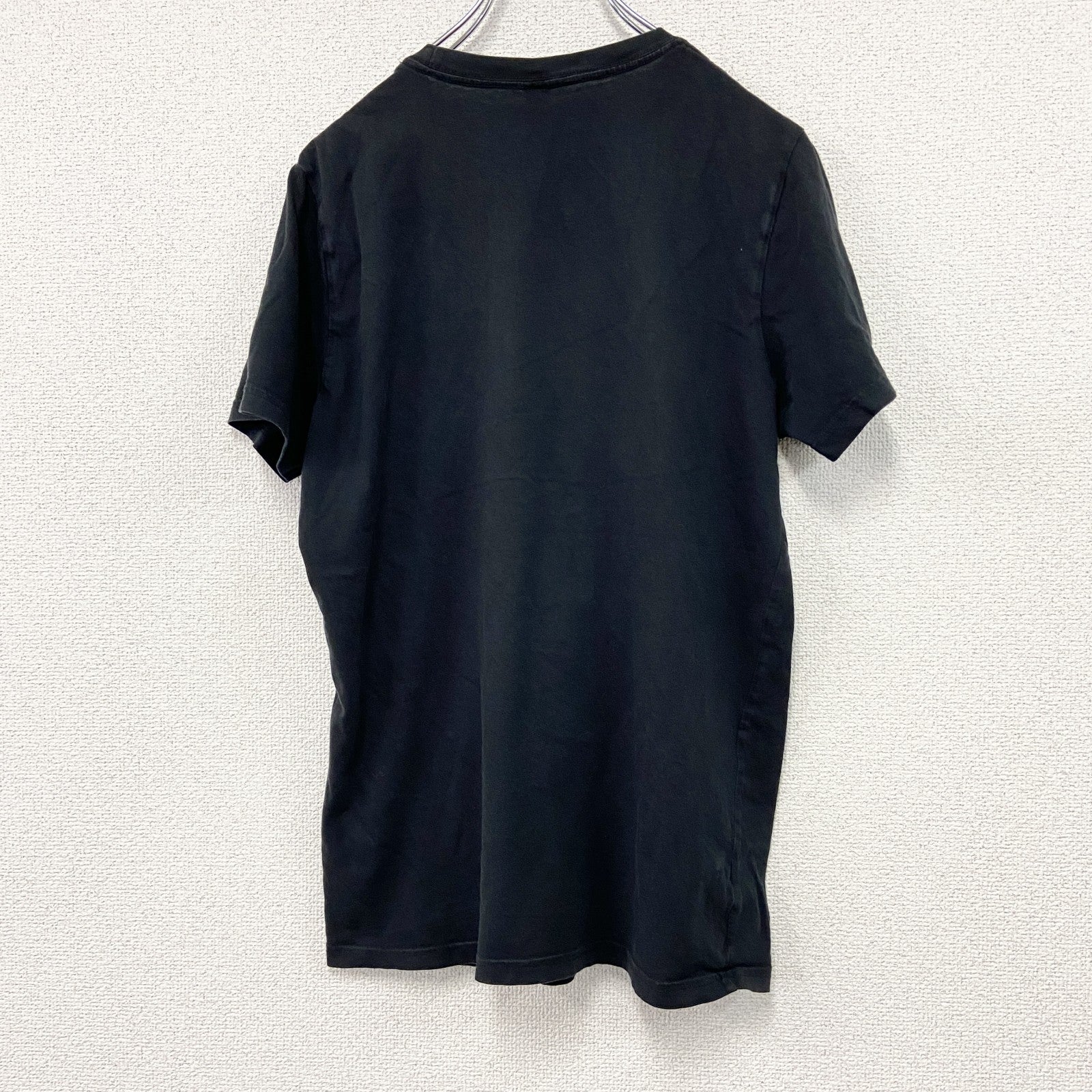 DIESEL　ディーゼル　半袖プリントTシャツ　黒　ブラック　Sサイズ　古着