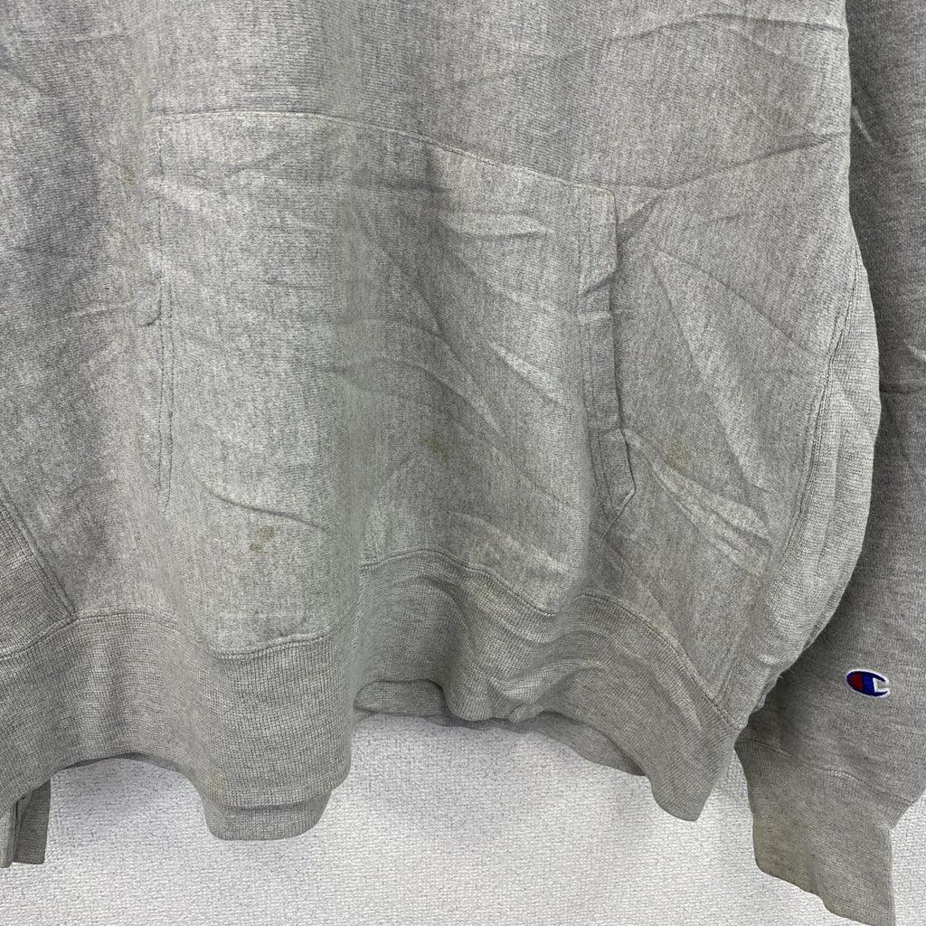 Champion　チャンピオン　リバースウィーブ　スウェットパーカー/フーディー　単色タグ　復刻　灰色　グレー　XLサイズ　古着