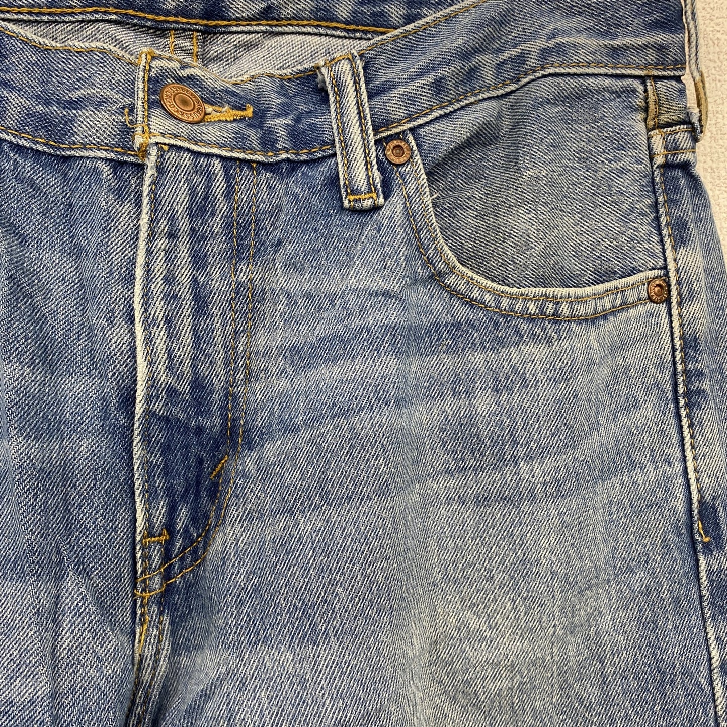 Levi’s　リーバイス　527　デニムパンツ/ジーンズ　縦落ち　鬼ヒゲ　インディゴ　W30サイズ