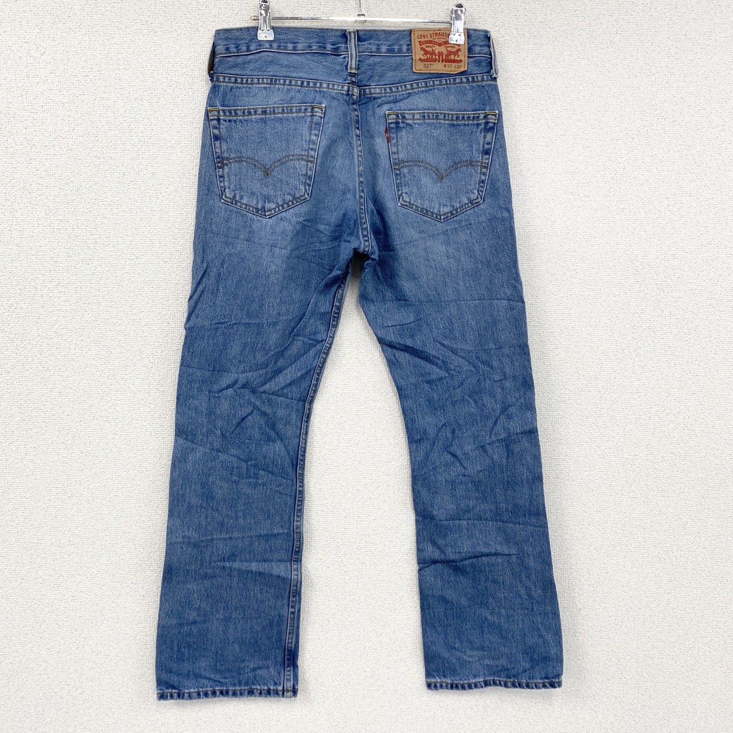 Levi’s　リーバイス　527　デニムパンツ/ジーンズ　縦落ち　鬼ヒゲ　インディゴ　W30サイズ