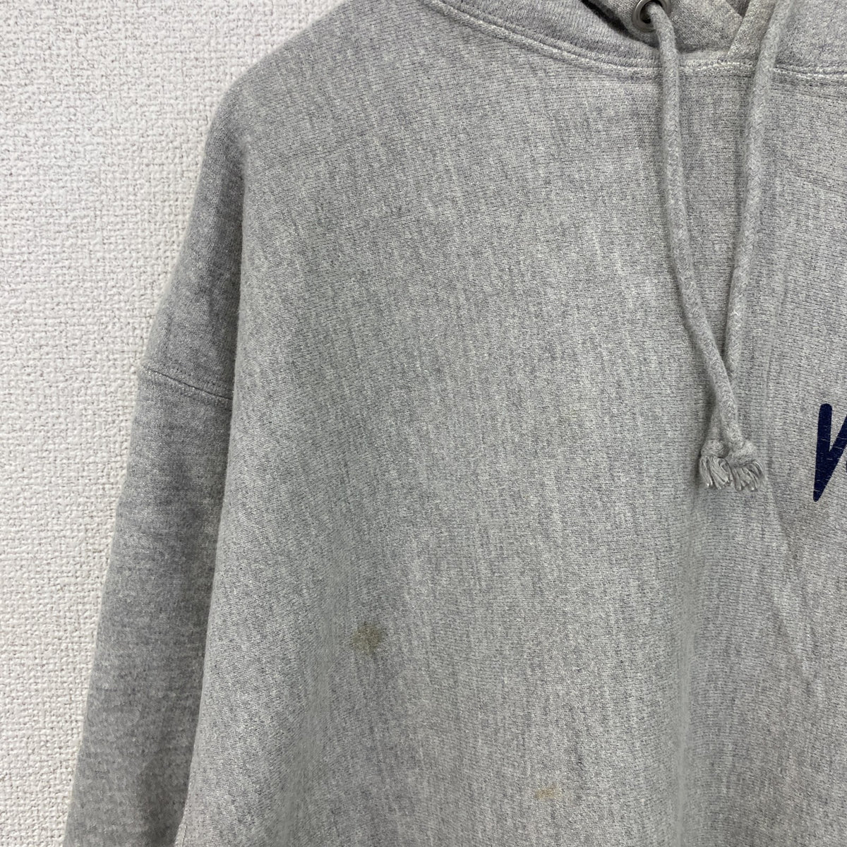 Champion　チャンピオン　リバースウィーブ　スウェットパーカー/フーディー　単色タグ　復刻　灰色　グレー　XLサイズ　古着