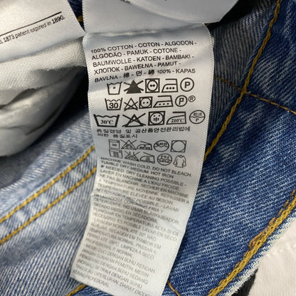 Levi’s　リーバイス　527　デニムパンツ/ジーンズ　縦落ち　鬼ヒゲ　インディゴ　W30サイズ