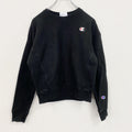 Champion　チャンピオン　リバースウィーブ　スウェット/トレーナー　黒　ブラック　XSサイズ　古着