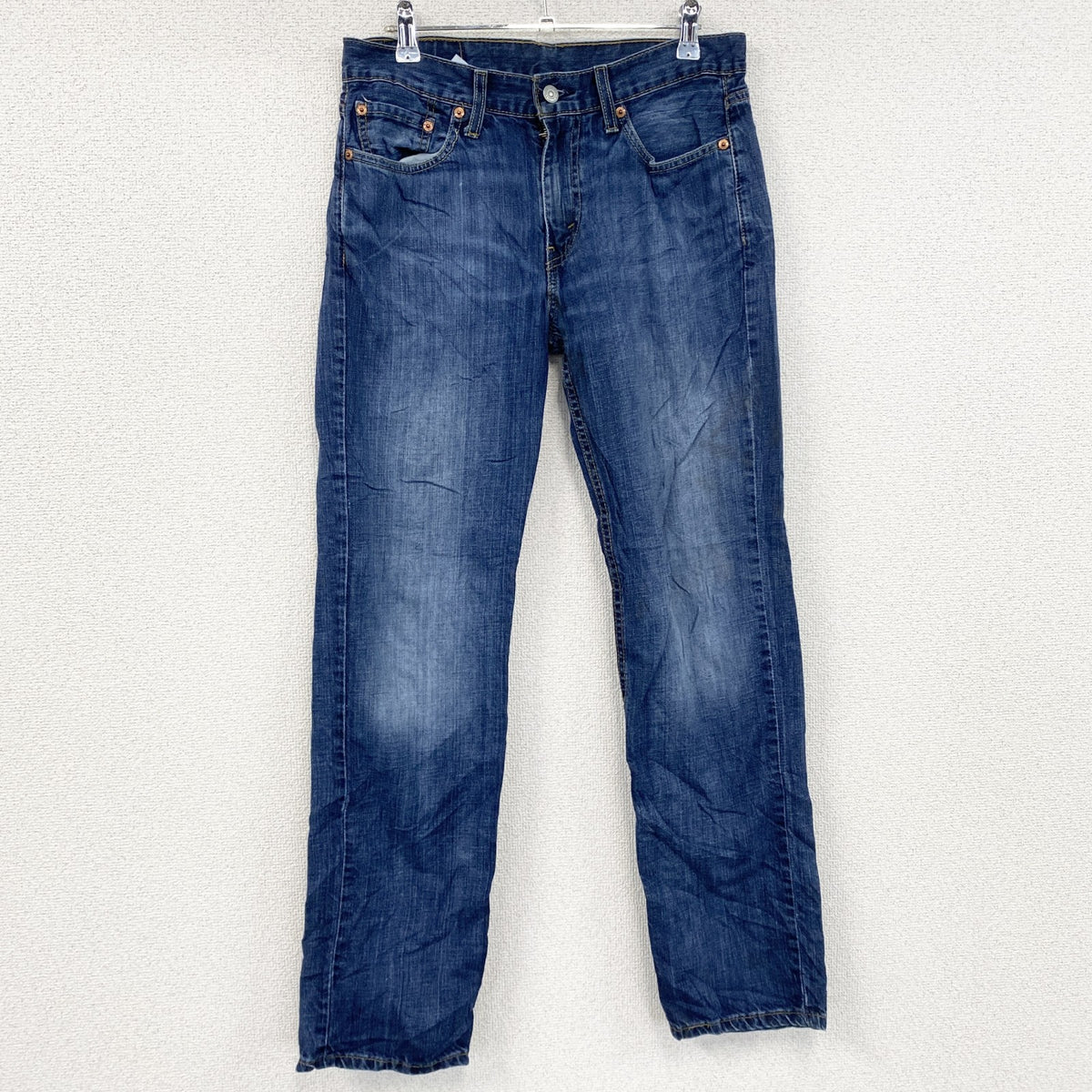Levi’s　リーバイス　デニムパンツ/ジーンズ　縦落ち　インディゴ　W30サイズ　古着