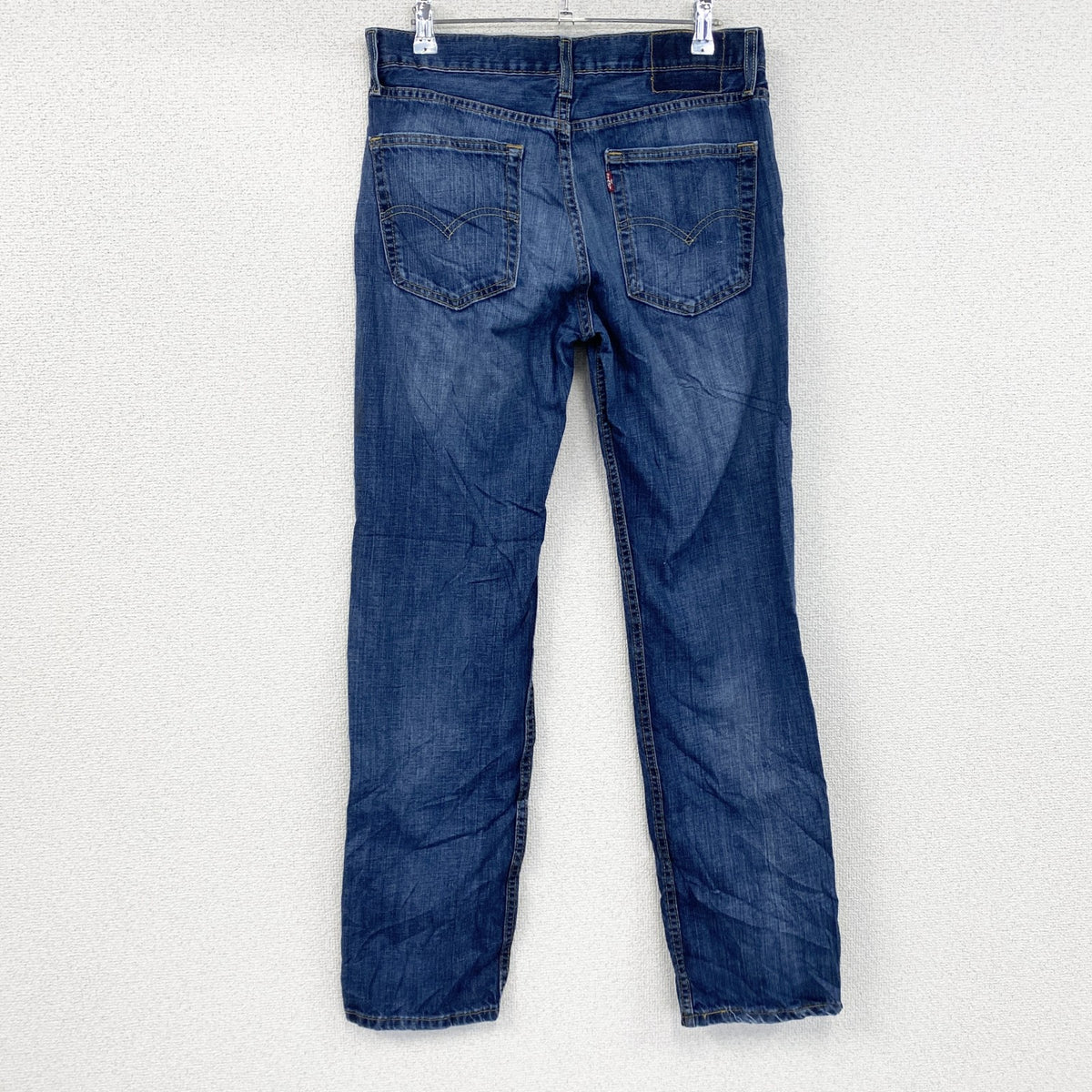 Levi’s　リーバイス　デニムパンツ/ジーンズ　縦落ち　インディゴ　W30サイズ　古着