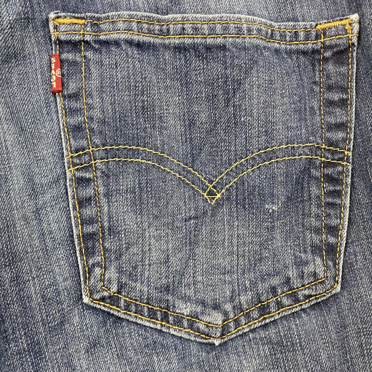 Levi’s　リーバイス　デニムパンツ/ジーンズ　縦落ち　インディゴ　W30サイズ　古着