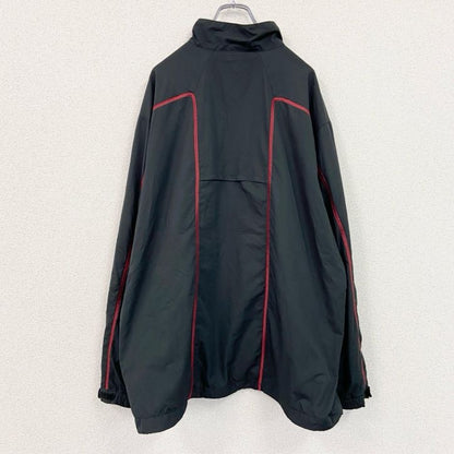 NIKE GOLF　ナイキゴルフ　フルジップナイロンジャケット　黒　ブラック　2XLサイズ