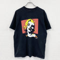 JOURNAL STANDARD relume　レリューム　ジョージバリス　マリリンモンロー　半袖プリントTシャツ　黒　ブラック　Lサイズ　古着