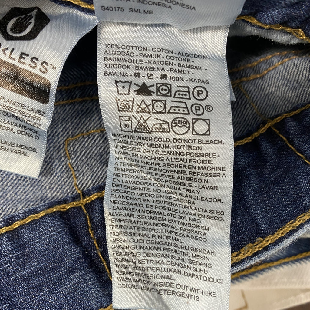 Levi’s　リーバイス　デニムパンツ/ジーンズ　縦落ち　インディゴ　W30サイズ　古着