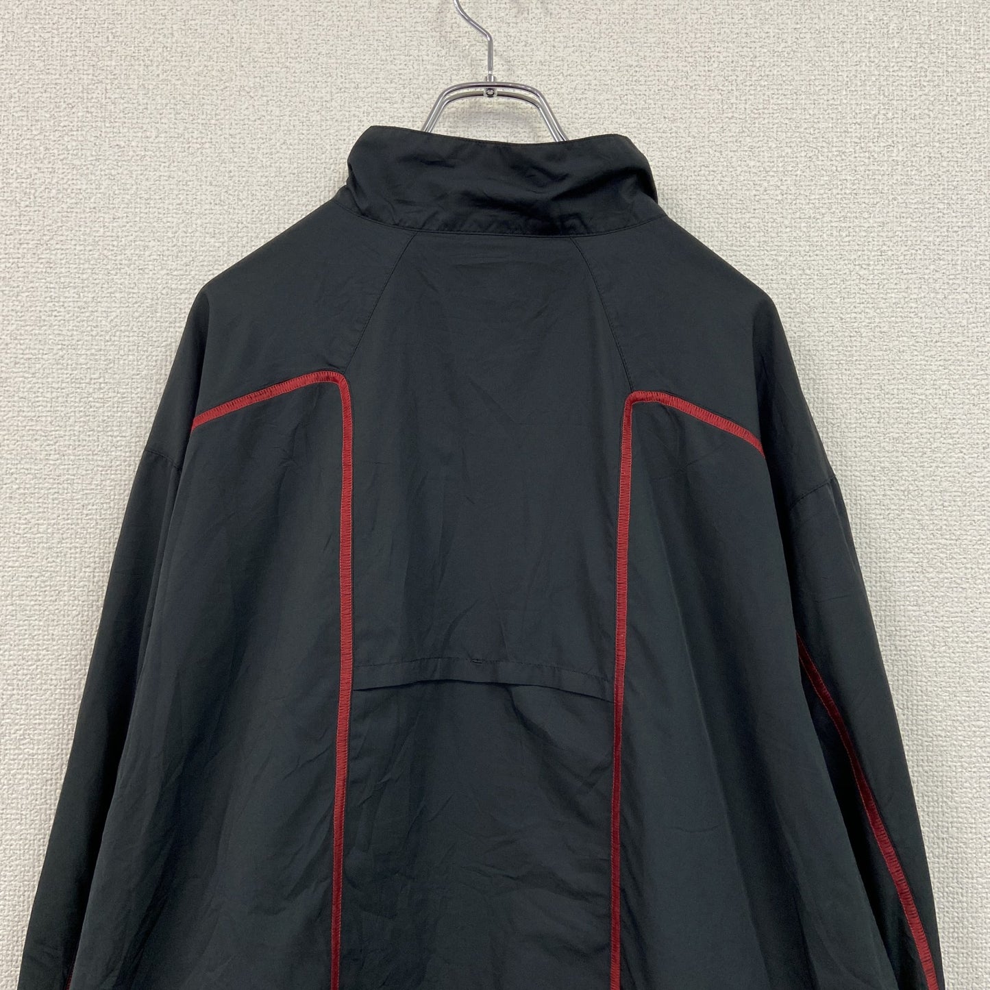 NIKE GOLF　ナイキゴルフ　フルジップナイロンジャケット　黒　ブラック　2XLサイズ