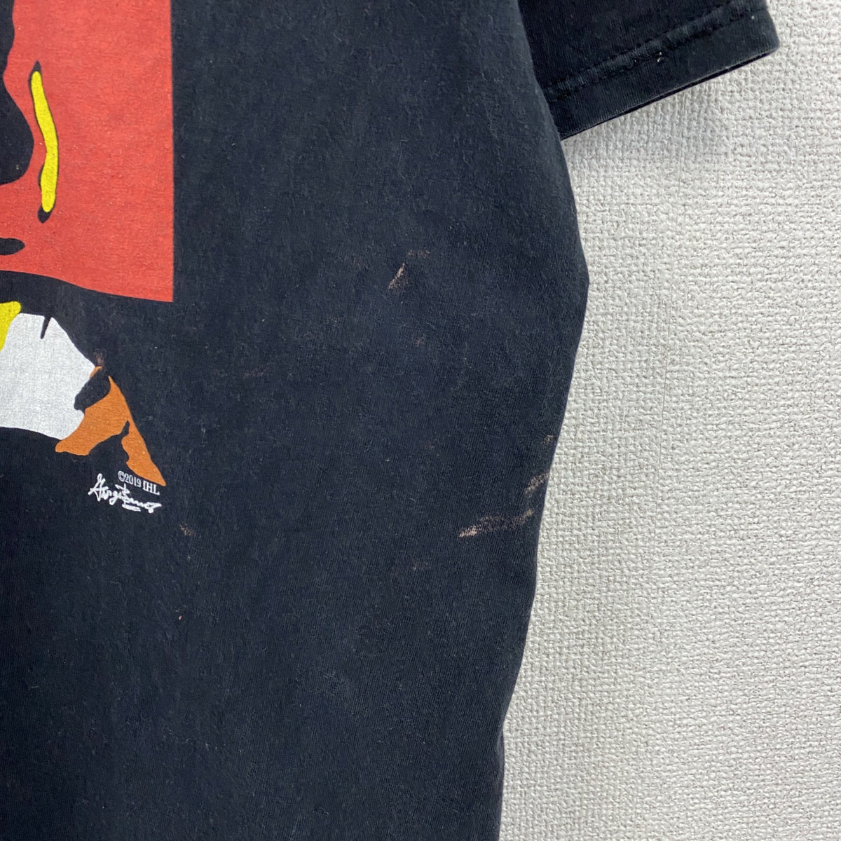 JOURNAL STANDARD relume　レリューム　ジョージバリス　マリリンモンロー　半袖プリントTシャツ　黒　ブラック　Lサイズ　古着