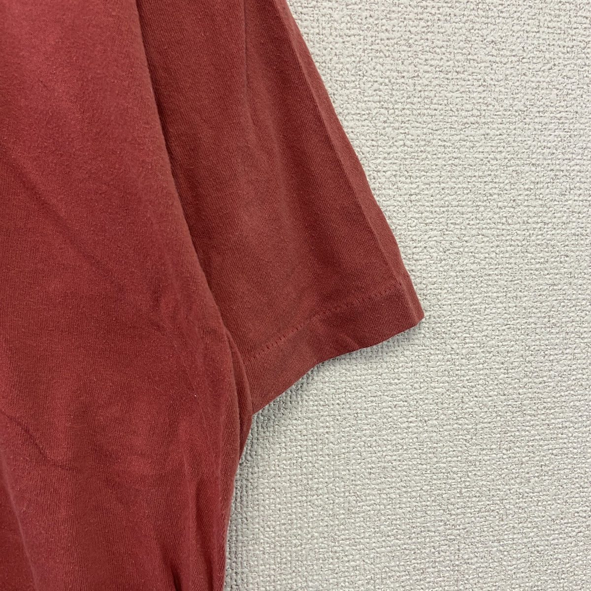 90s　FRUIT OF THE LOOM　FRIENDS　半袖ドラマTシャツ　シングルステッチ　赤　レッド　XLサイズ カットソー メンズ コットン 古着