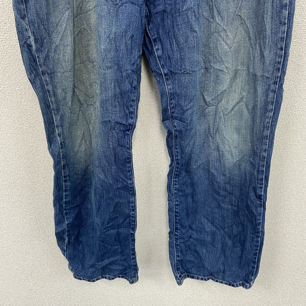 L.L.Bean　エルエルビーン　デニムパンツ/ジーンズ　ジップフライ　縦落ち　インディゴ　W40サイズ　古着