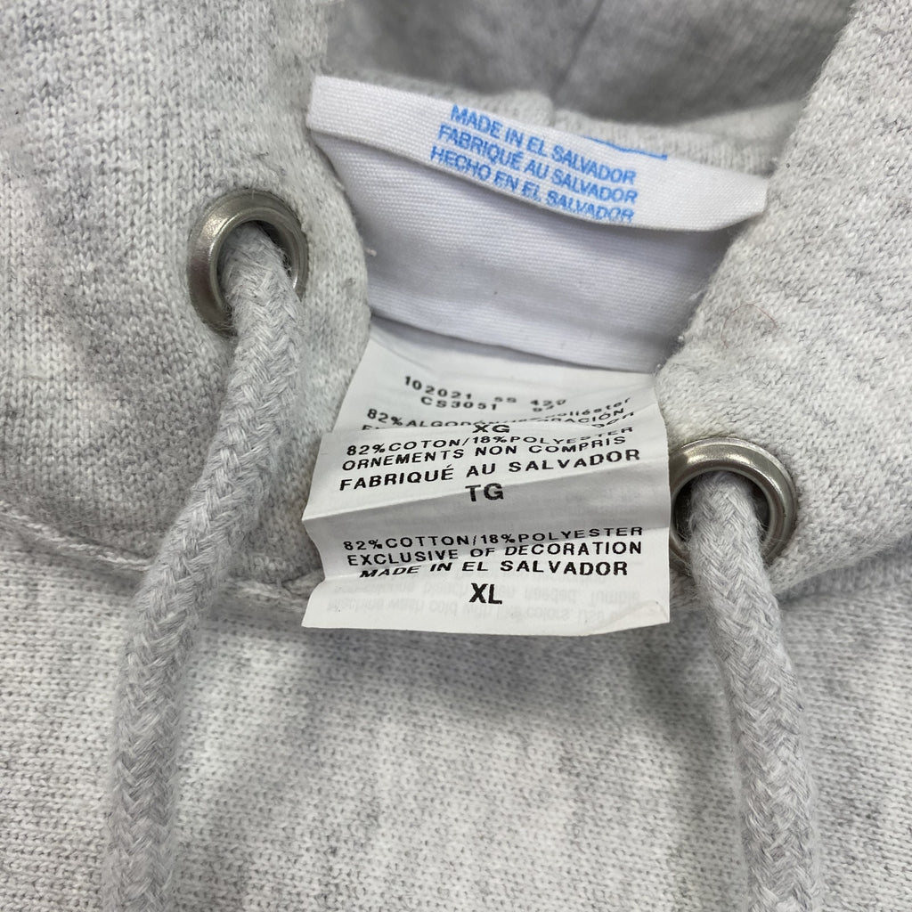 Champion　チャンピオン　リバースウィーブ　スウェットパーカー/フーディー　霜降りグレー　XLサイズ トレーナー スウェットトップス フード付き 古着