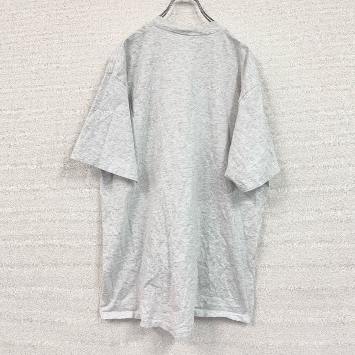 90s　All Sport　半袖プリントTシャツ　ヴィンテージ　シングルステッチ　灰色　グレー　XXLサイズ　古着