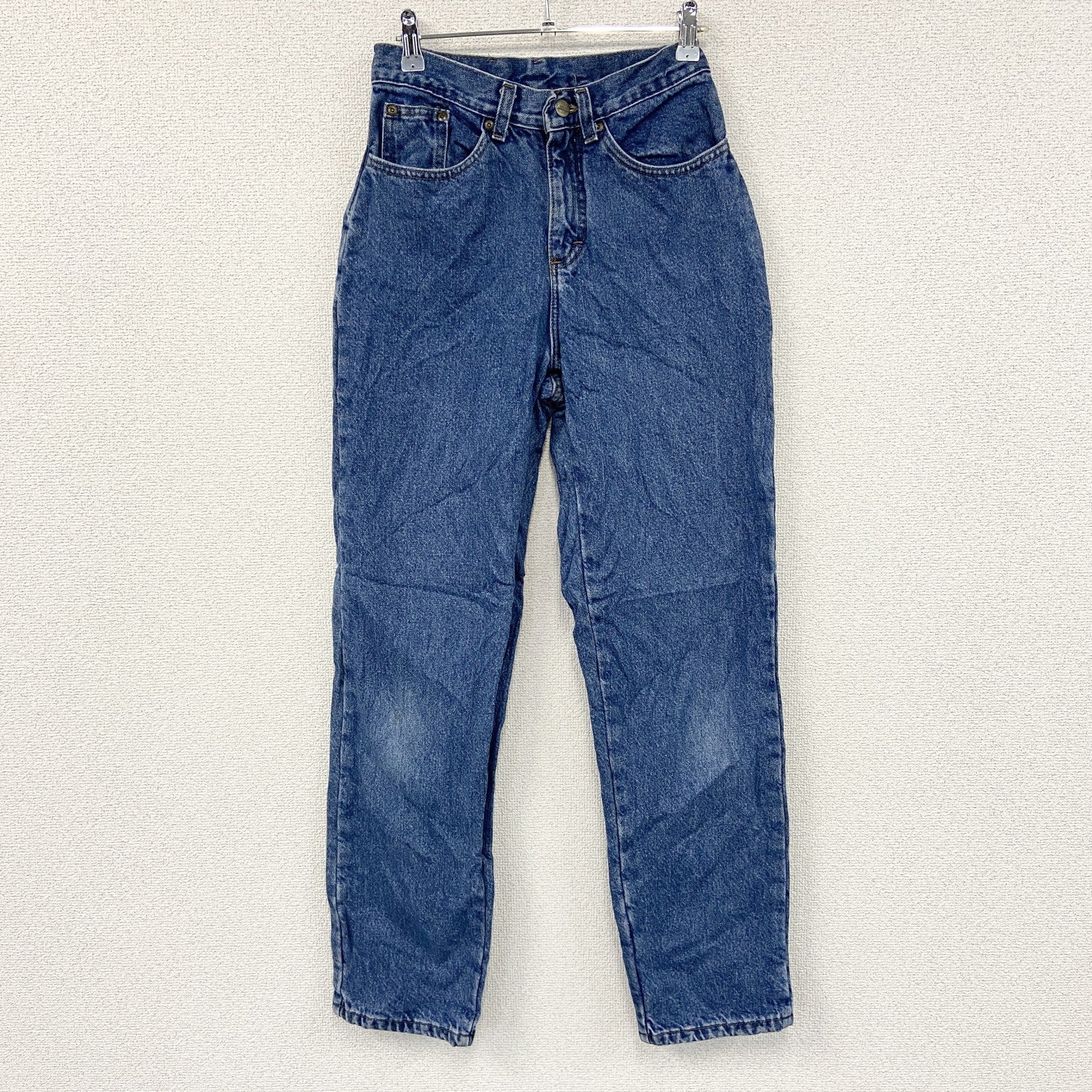 ～90s　L.L.Bean　エルエルビーン　デニムパンツ/ジーンズ　ジップフライ　ネル生地ライナー　革パッチ　インディゴ　　ヴィンテージ　古着