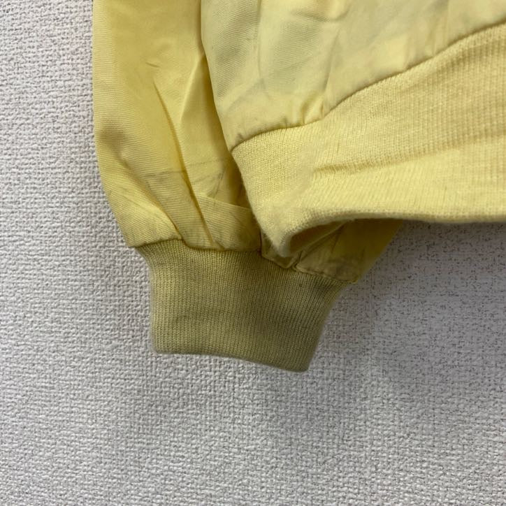 ～80s　LACOSTE　ラコステ　ブルゾン/スイングトップ　ヴィンテージ　黄色　イエロー　2Xサイズ　古着