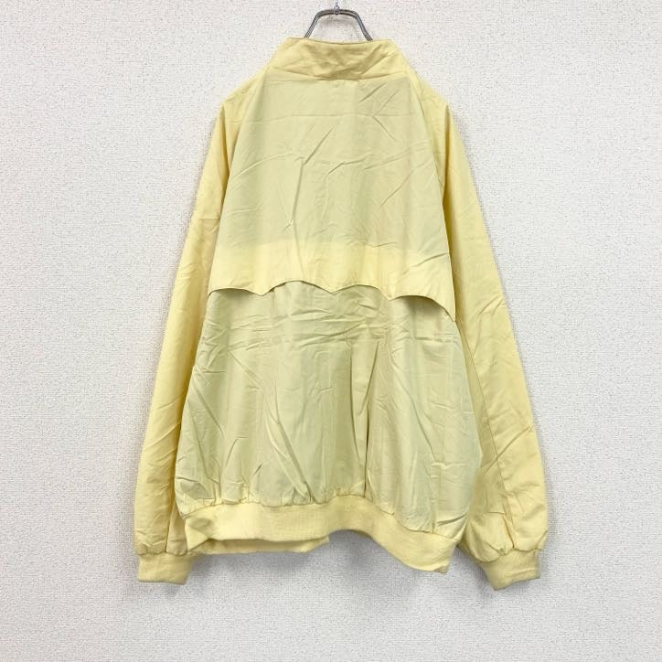 ～80s　LACOSTE　ラコステ　ブルゾン/スイングトップ　ヴィンテージ　黄色　イエロー　2Xサイズ　古着