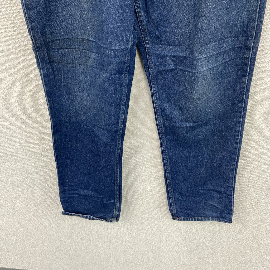 L.L.Bean　エルエルビーン　デニムパンツ/ジーンズ　ジップフライ　革パッチ　インディゴ　W36サイズ　古着