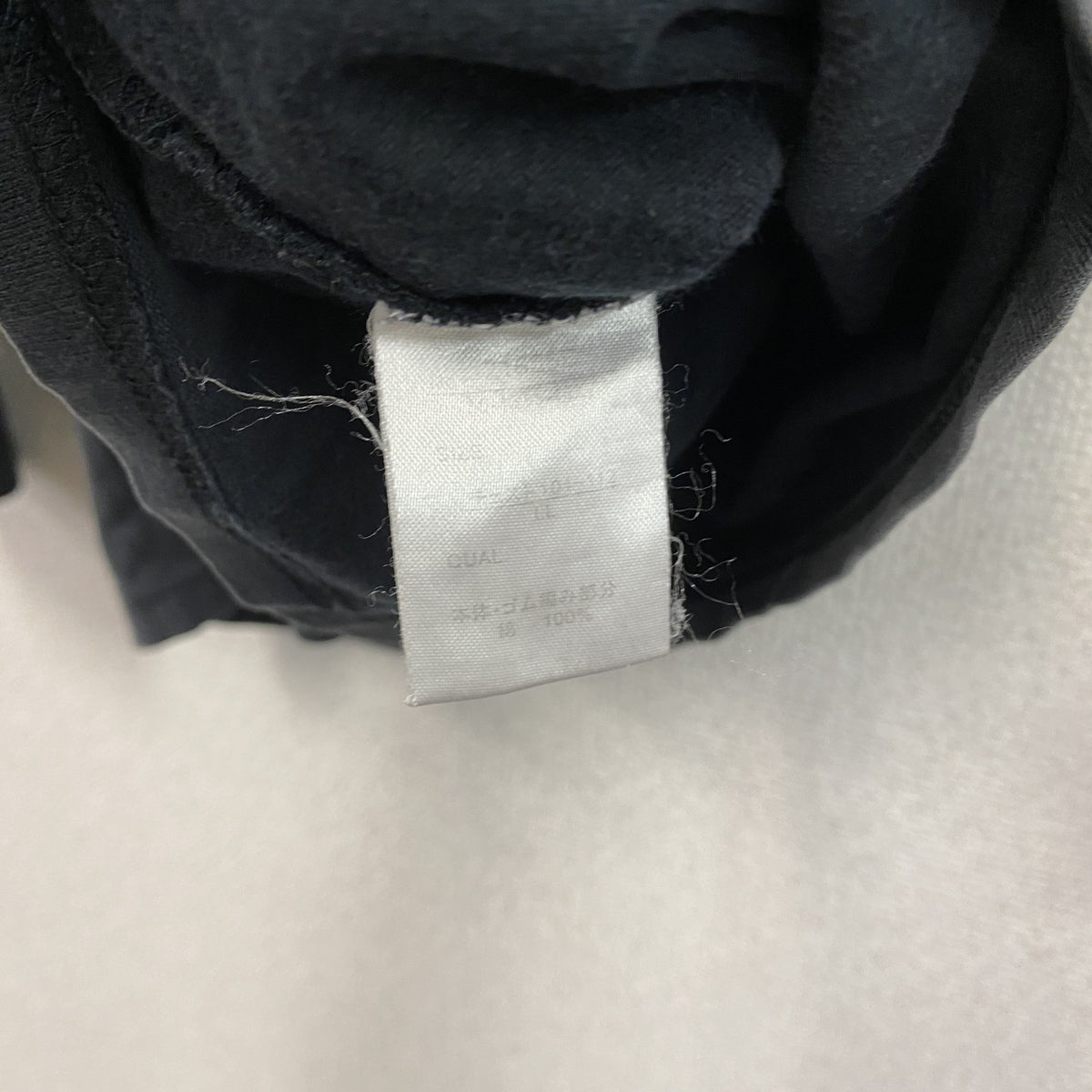 THRUXTON PREMIUM　スラクトンプレミアム　長袖プリントTシャツ/ロンT　y2k　グランジ　黒　ブラック　LLサイズ　