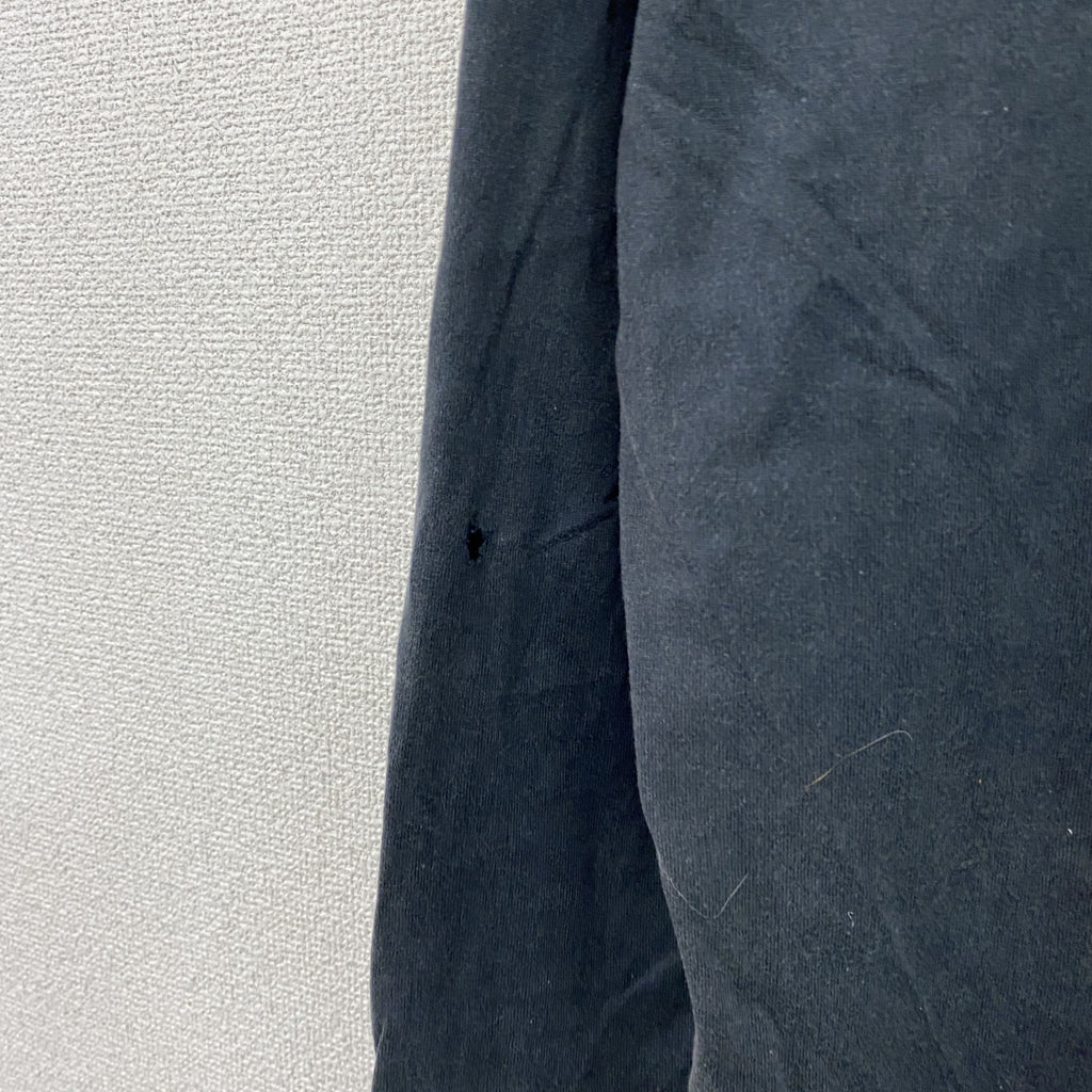 THRUXTON PREMIUM　スラクトンプレミアム　長袖プリントTシャツ/ロンT　y2k　グランジ　黒　ブラック　LLサイズ　