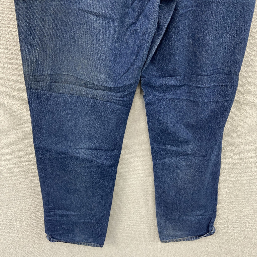 L.L.Bean　エルエルビーン　デニムパンツ/ジーンズ　ジップフライ　革パッチ　インディゴ　W36サイズ　古着