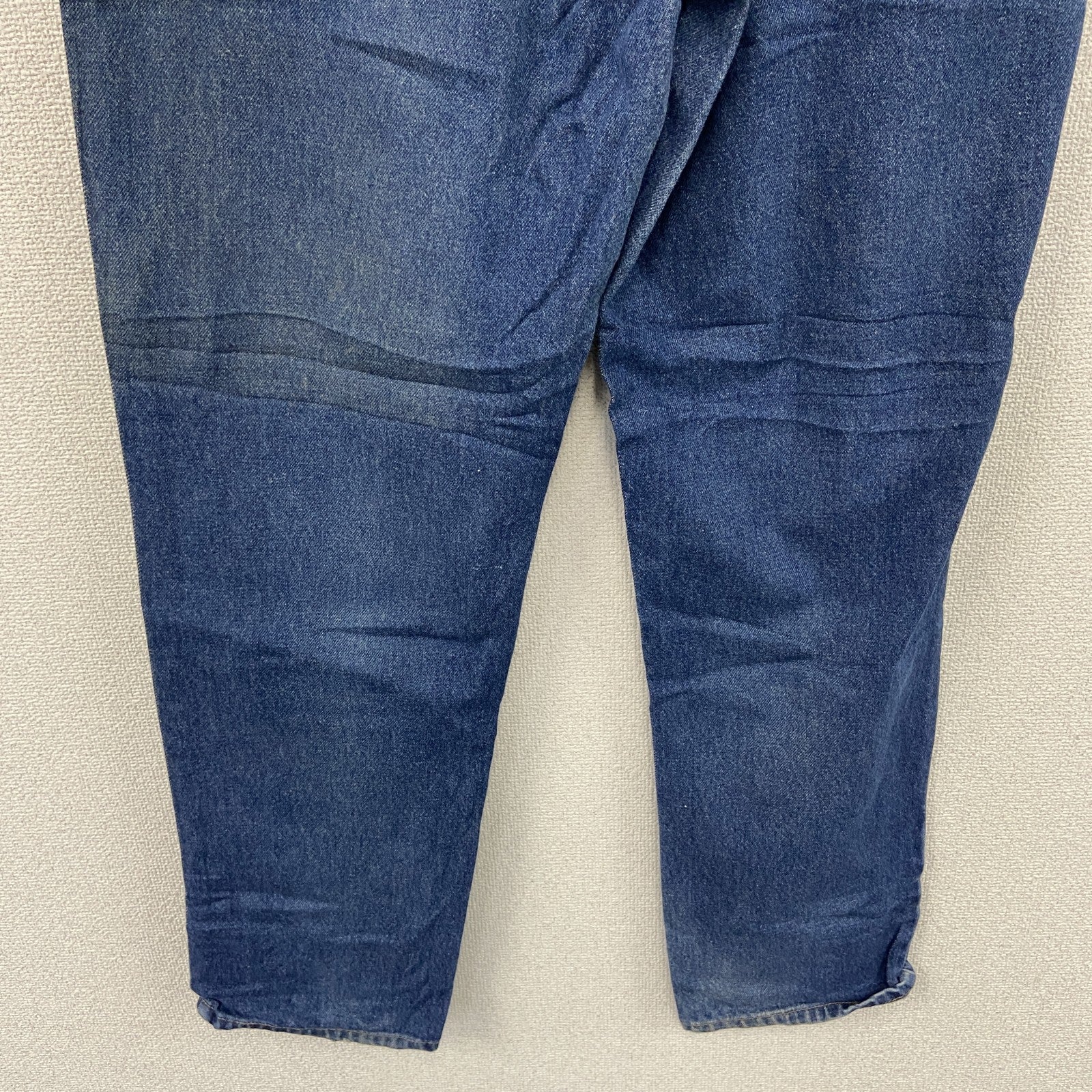 L.L.Bean　エルエルビーン　デニムパンツ/ジーンズ　ジップフライ　革パッチ　インディゴ　W36サイズ　古着