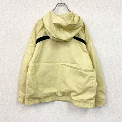 00s　NIKE　ナイキ　ナイロンジャケット　フルジップパーカー　ヴィンテージ　黄　イエロー　Lサイズ