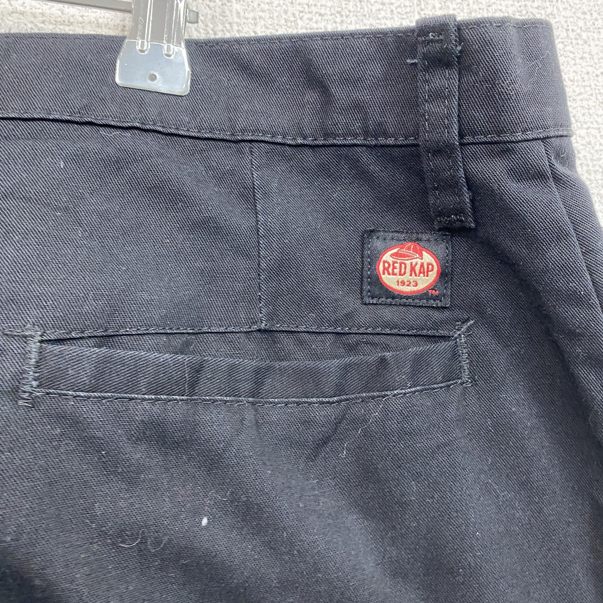 REDKAP　レッドキャップ　カーゴパンツ　ワークパンツ　黒　ブラック　W20サイズ　古着