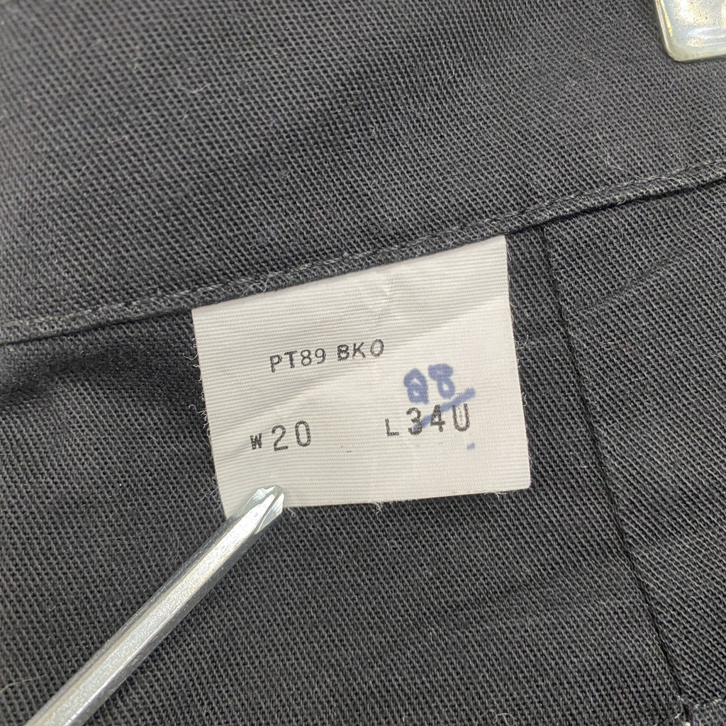 REDKAP　レッドキャップ　カーゴパンツ　ワークパンツ　黒　ブラック　W20サイズ　古着
