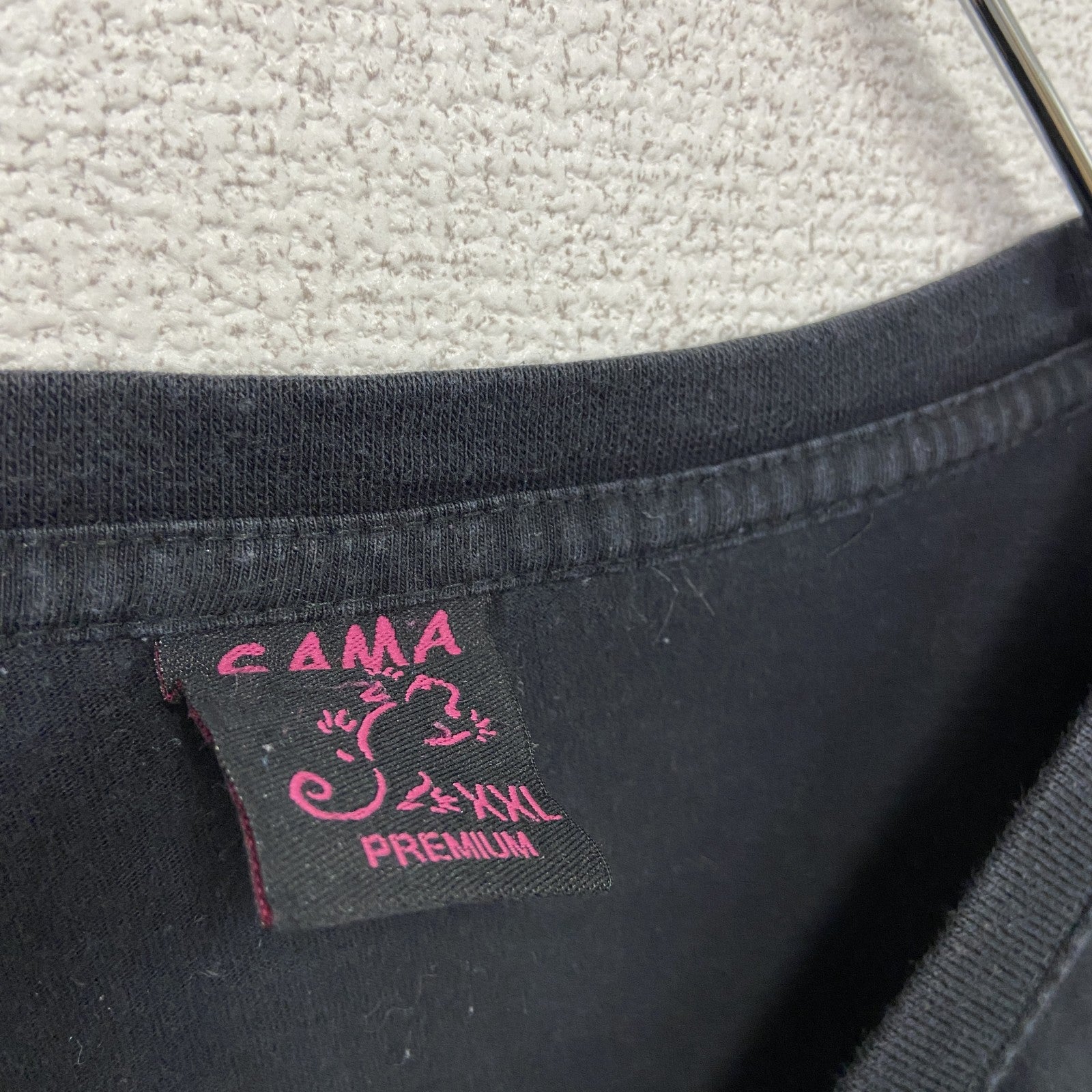 SAMA　半袖プリントTシャツ　Formentera　フォルメンテーラトカゲ　黒　ブラック　XXLサイズ　古着