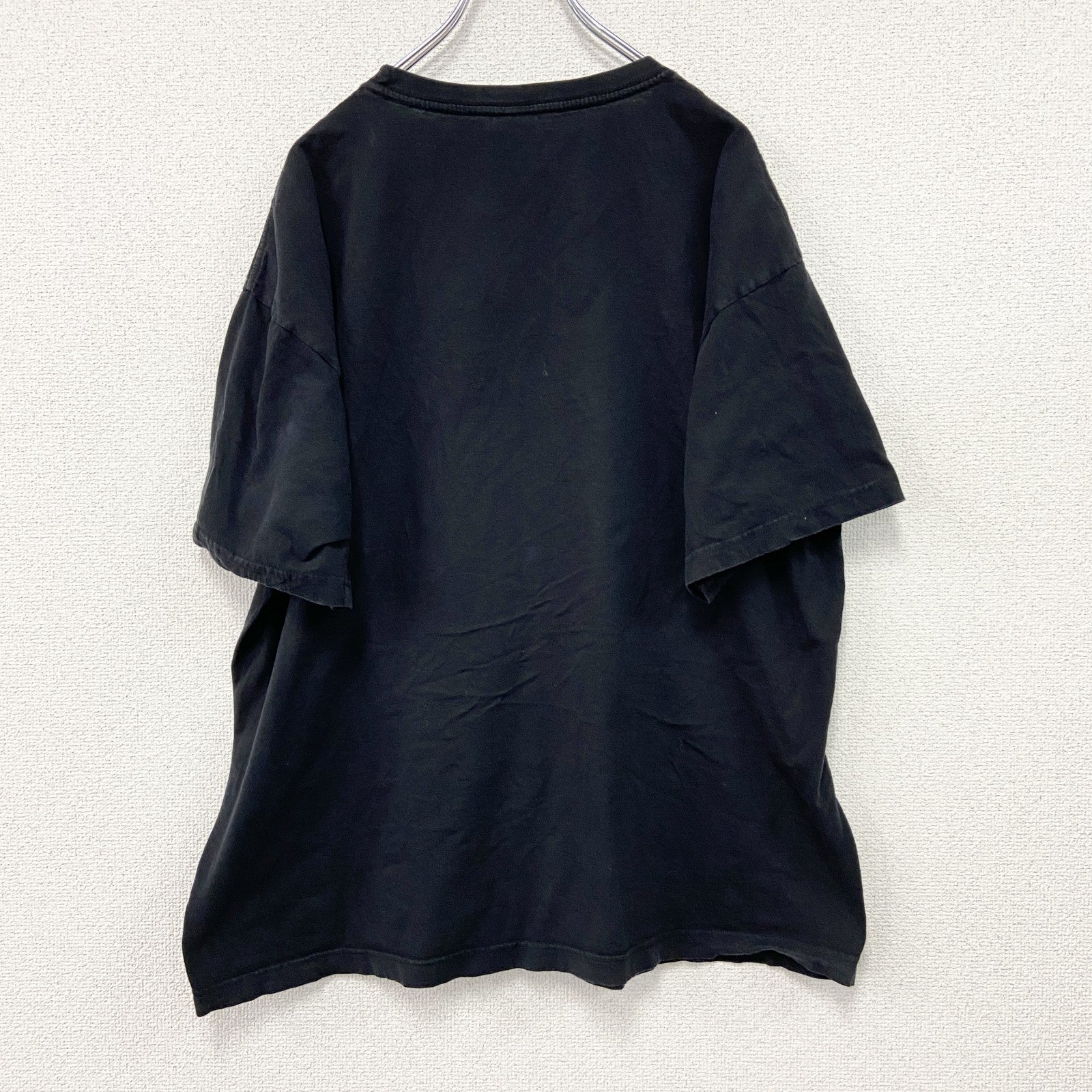SAMA　半袖プリントTシャツ　Formentera　フォルメンテーラトカゲ　黒　ブラック　XXLサイズ　古着