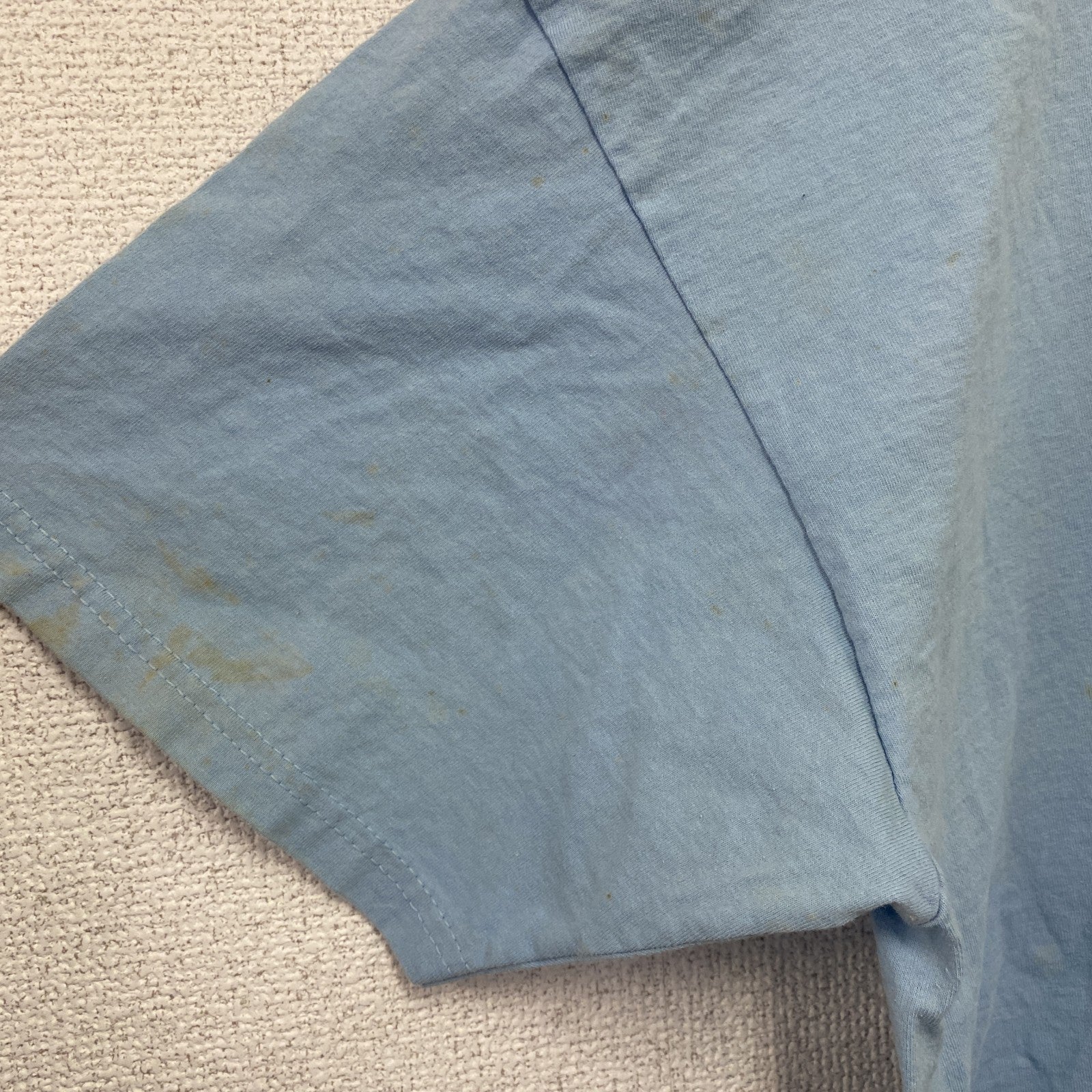 The Hangover　ハングオーバー　FRUIT OF THE LOOM　半袖Tシャツ　ライトブルー　XLサイズ　古着