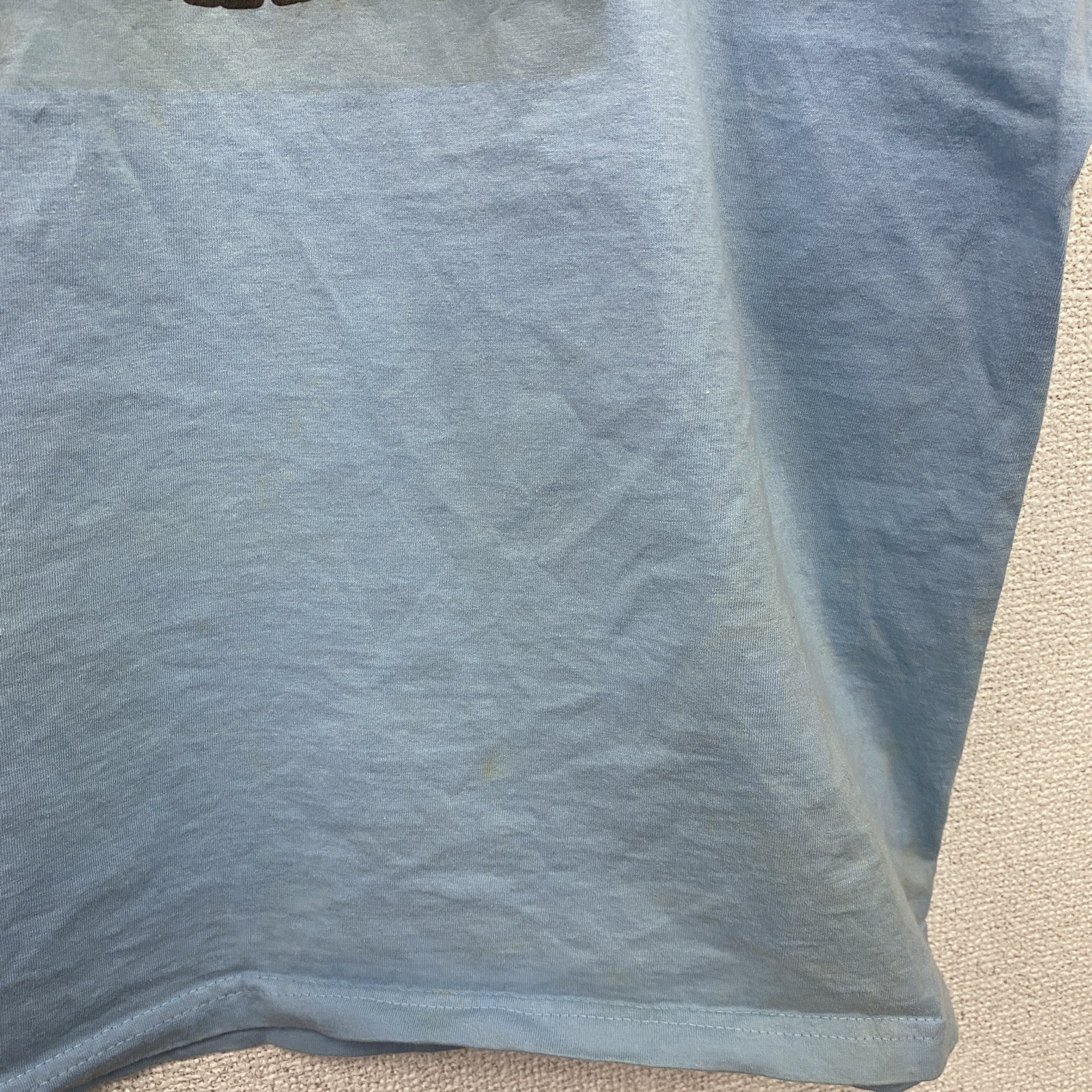 The Hangover　ハングオーバー　FRUIT OF THE LOOM　半袖Tシャツ　ライトブルー　XLサイズ　古着