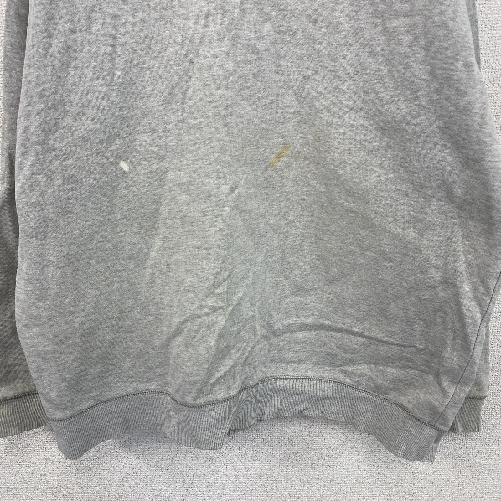 90s　Abercrombie&Fitch　アバクロンビー&フィッッチ　スウェット/トレーナー　霜降りグレー　Lサイズ　　ヴィンテージ　古着