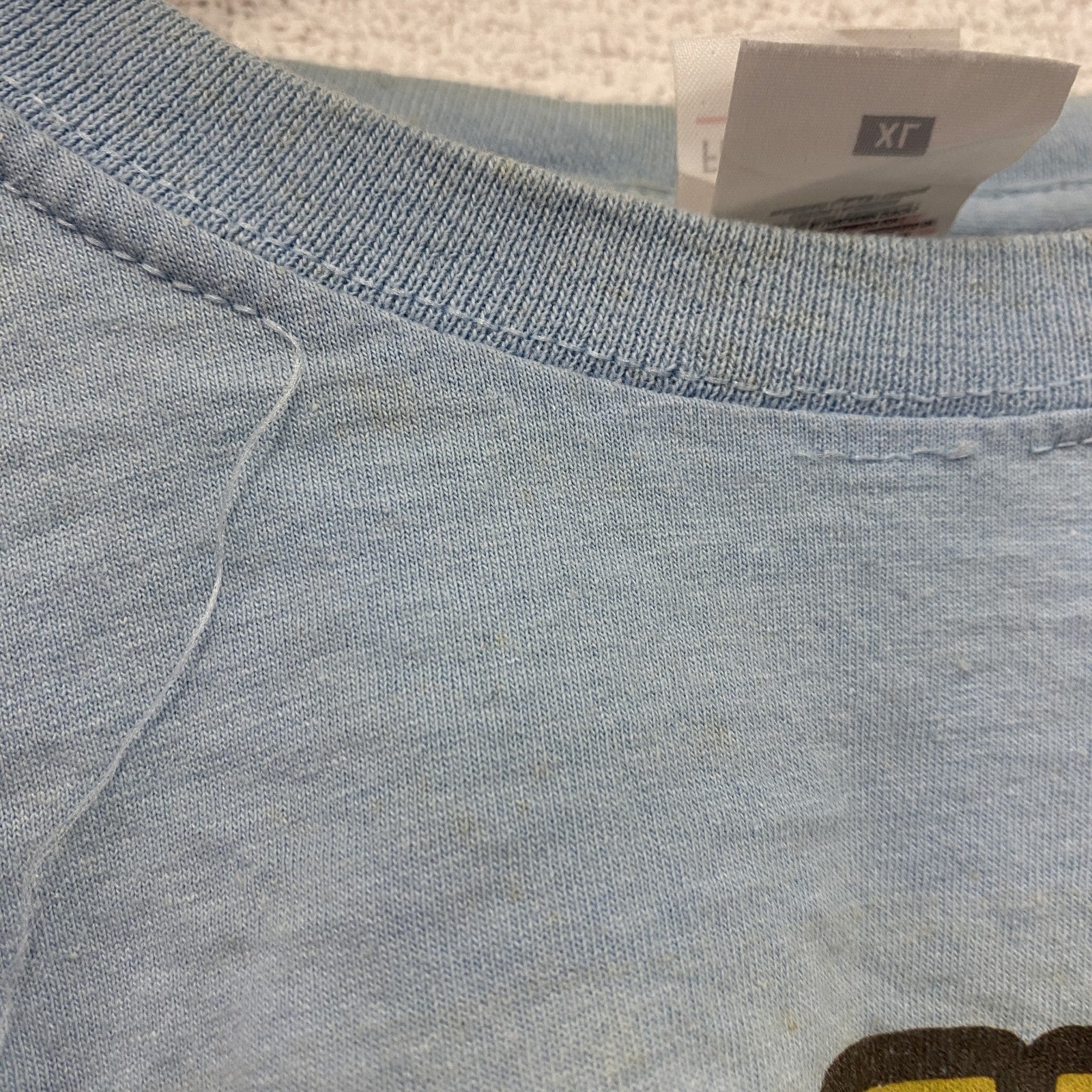 The Hangover　ハングオーバー　FRUIT OF THE LOOM　半袖Tシャツ　ライトブルー　XLサイズ　古着