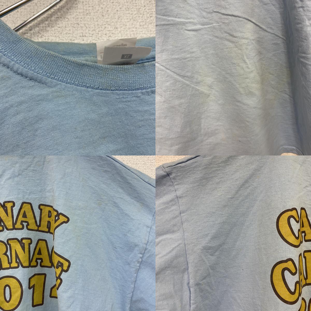 The Hangover　ハングオーバー　FRUIT OF THE LOOM　半袖Tシャツ　ライトブルー　XLサイズ　古着