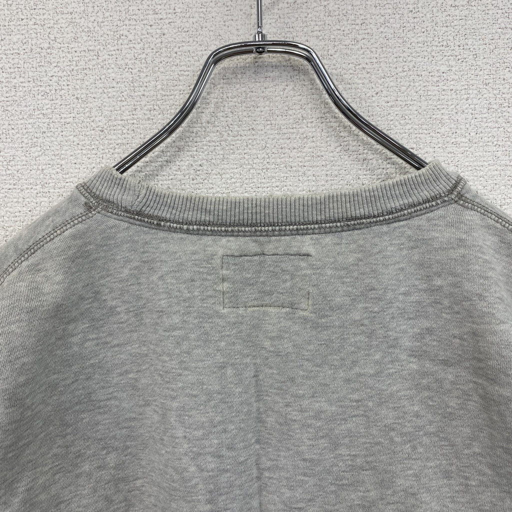 90s　Abercrombie&Fitch　アバクロンビー&フィッッチ　スウェット/トレーナー　霜降りグレー　Lサイズ　　ヴィンテージ　古着