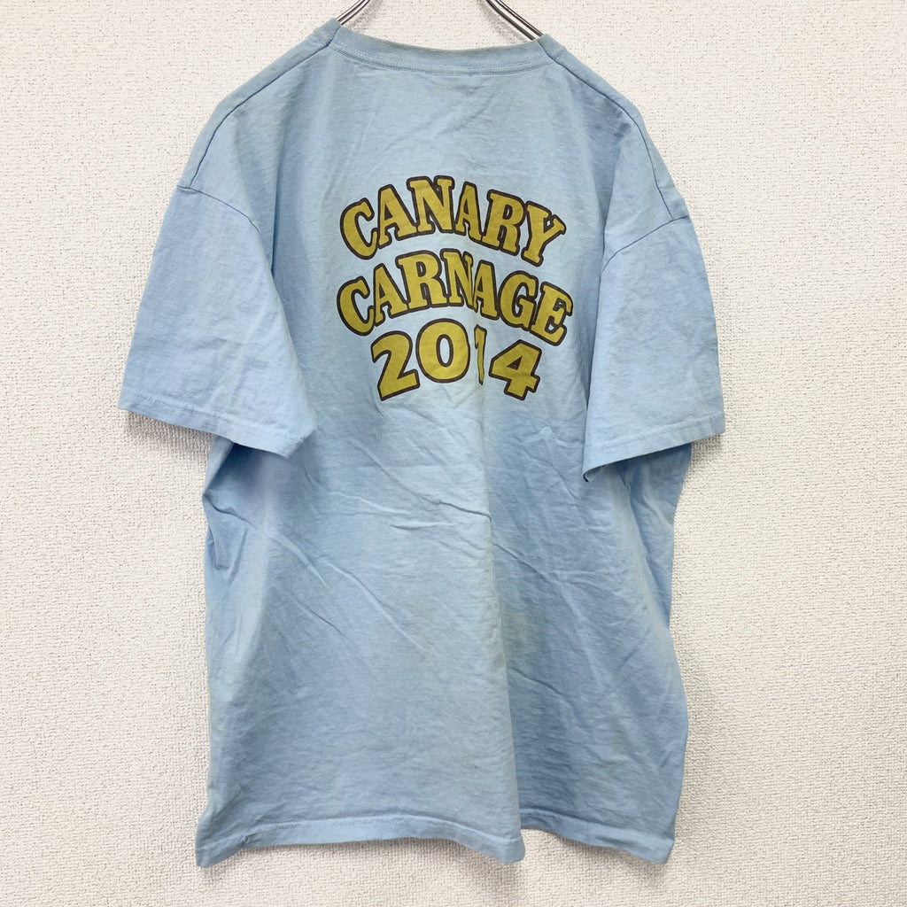 The Hangover　ハングオーバー　FRUIT OF THE LOOM　半袖Tシャツ　ライトブルー　XLサイズ　古着