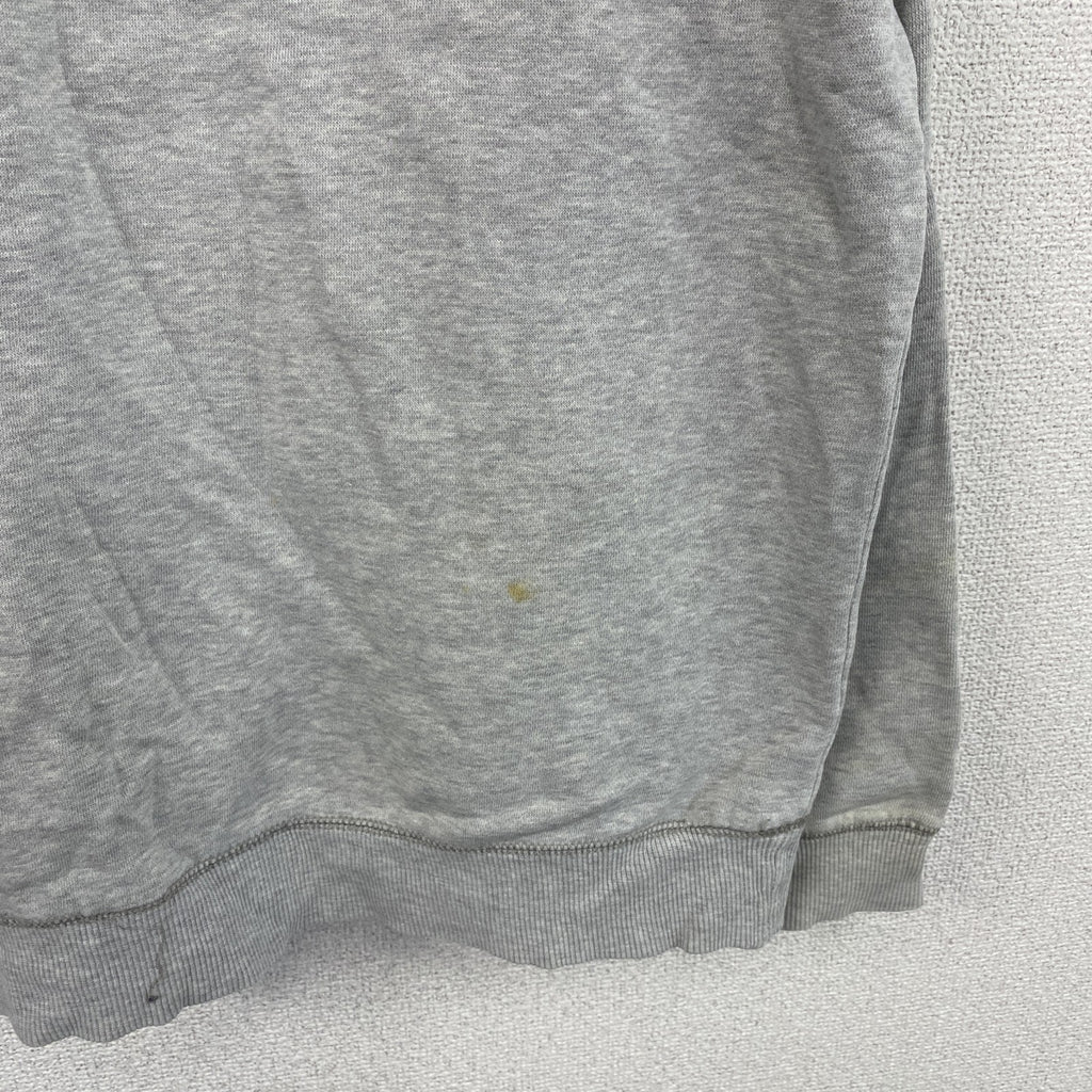 90s　Abercrombie&Fitch　アバクロンビー&フィッッチ　スウェット/トレーナー　霜降りグレー　Lサイズ　　ヴィンテージ　古着