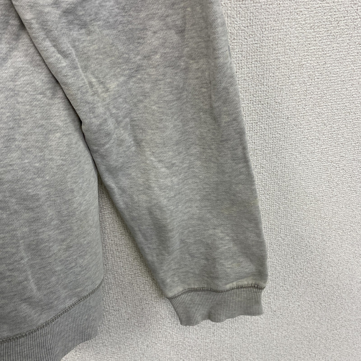 90s　Abercrombie&Fitch　アバクロンビー&フィッッチ　スウェット/トレーナー　霜降りグレー　Lサイズ　　ヴィンテージ　古着
