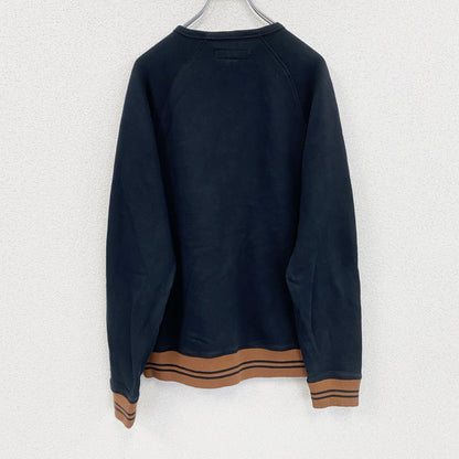 Levi’s　リーバイス　スウェット/トレーナー　デカロゴ　ラグランスリーブ　黒　ブラック　Ｍサイズ