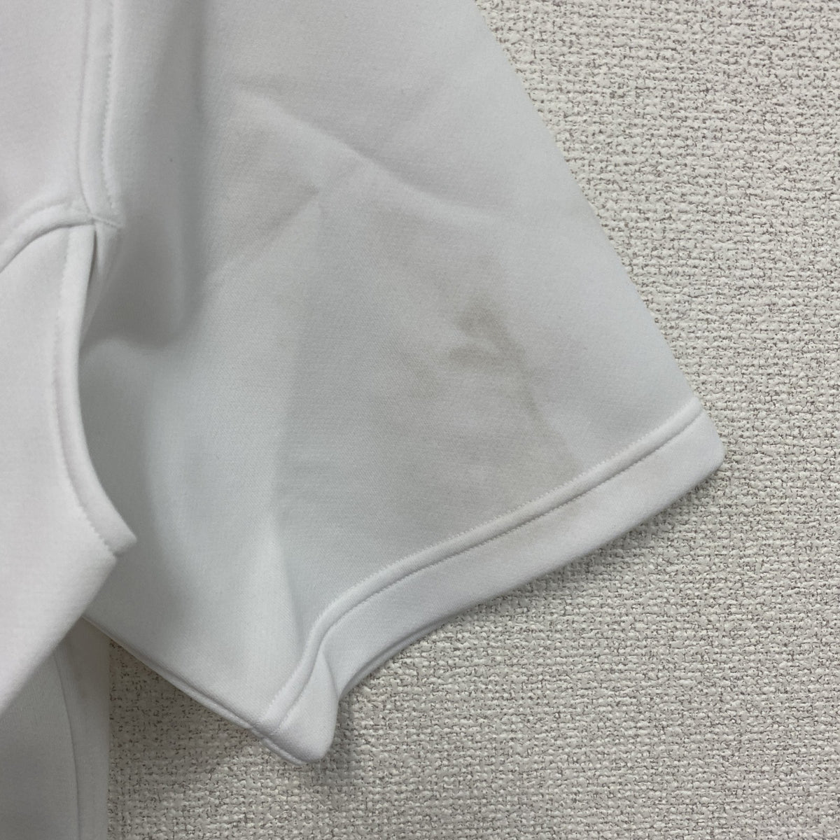 00s　NIKE　ナイキ　半袖ベースボールTシャツ　スウッシュ　白　ホワイト　Lサイズ　