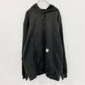 Carhartt　カーハート　スウェットパーカー/フーディー　フェード　黒　ブラック　XLサイズ　古着