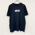 Quiksilver　クイックシルバー　半袖プリントTシャツ　黒　ブラック　Lサイズ　古着