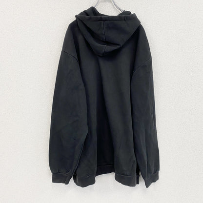 adidas　アディダス　スウェットパーカー/フーディー　パフォーマンスロゴ　黒　ブラック　2XLサイズ