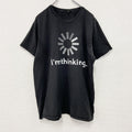 Hanes　ヘインズ　半袖プリントTシャツ　プログレスインジケーター　黒　ブラック　Mサイズ　古着