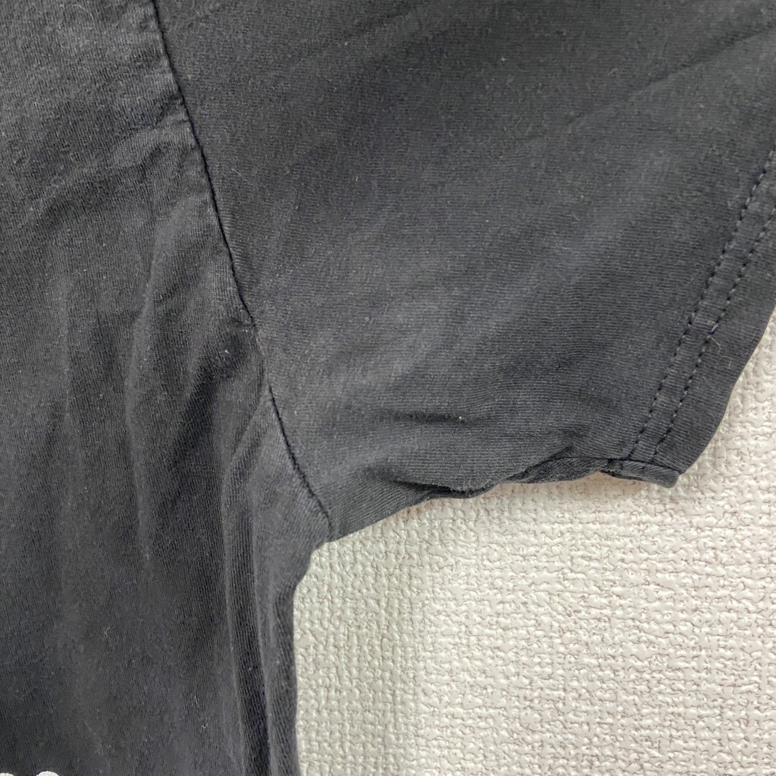 Hanes　ヘインズ　半袖プリントTシャツ　プログレスインジケーター　黒　ブラック　Mサイズ　古着