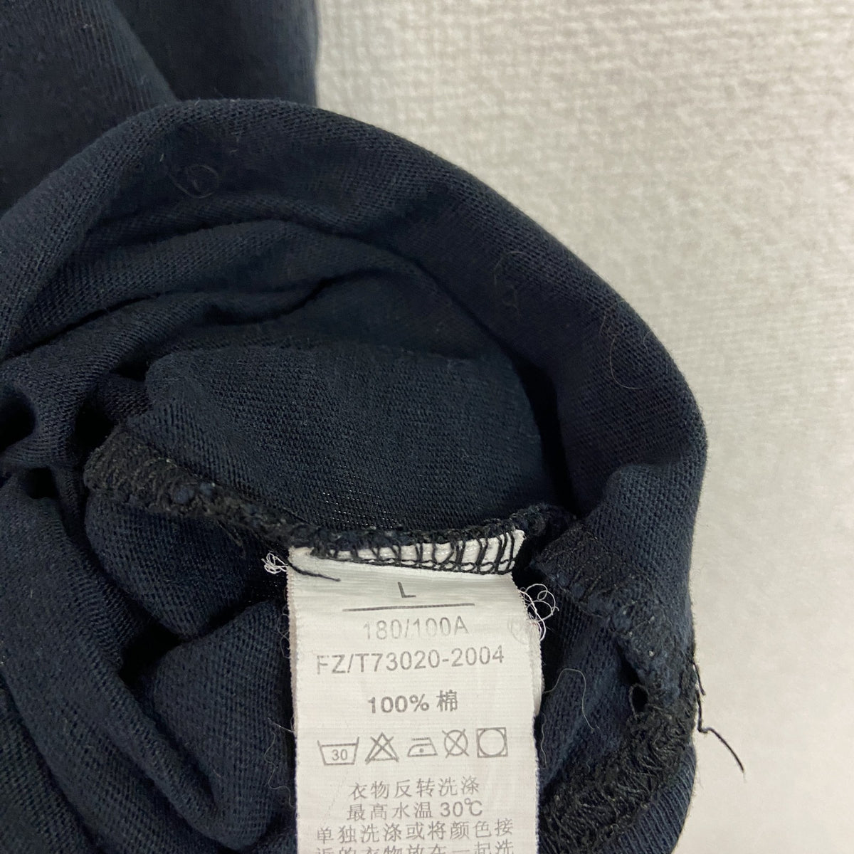 Quiksilver　クイックシルバー　半袖プリントTシャツ　黒　ブラック　Lサイズ　古着