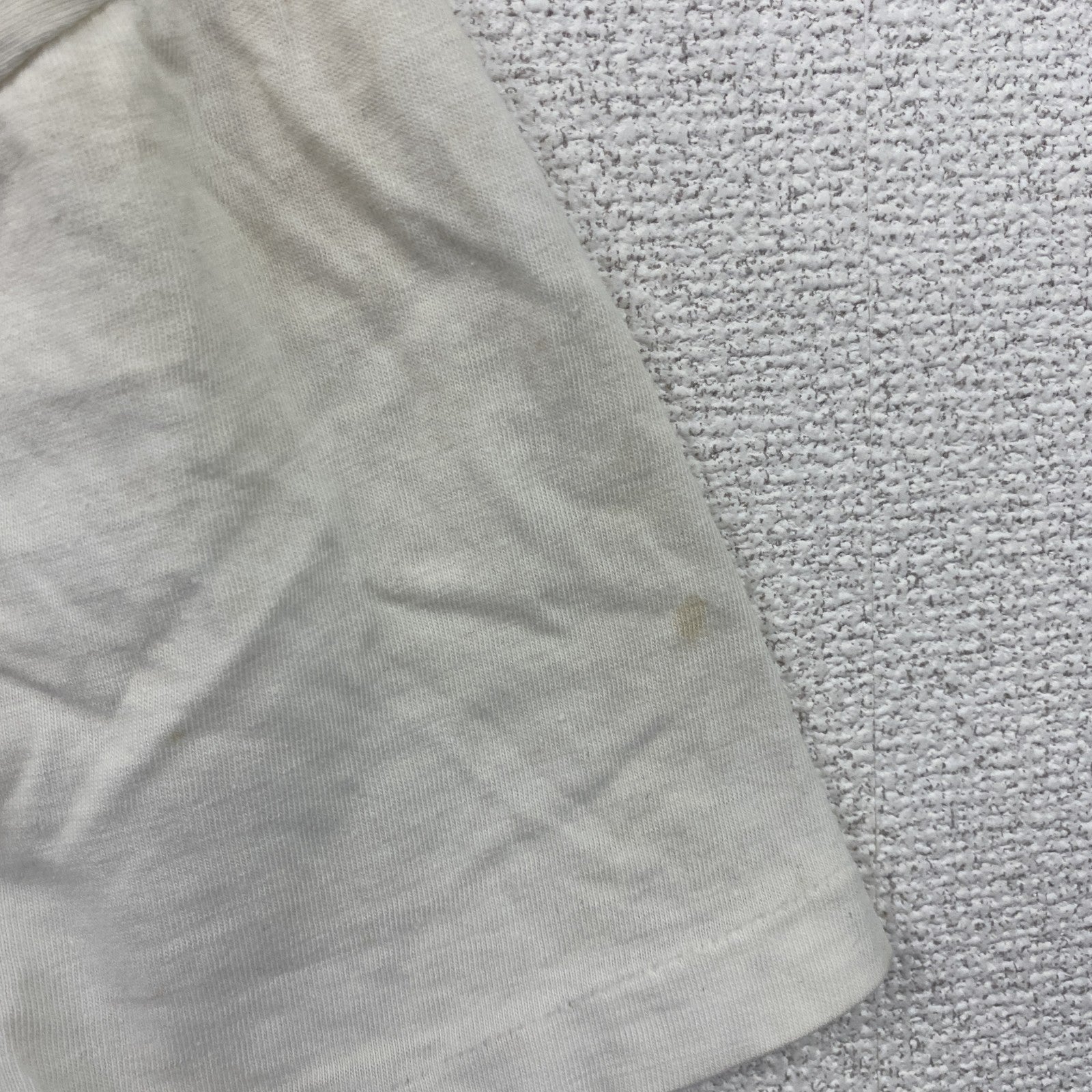 90s～　半袖プリントTシャツ　星条旗　シングルステッチ　ヴィンテージ　白　ホワイト　　古着